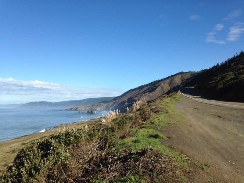 Driving up the West Coast