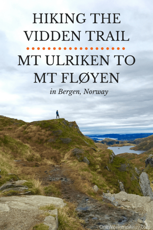 Hiking the Vidden Trail from Mt Ulriken to Mt Floyen!